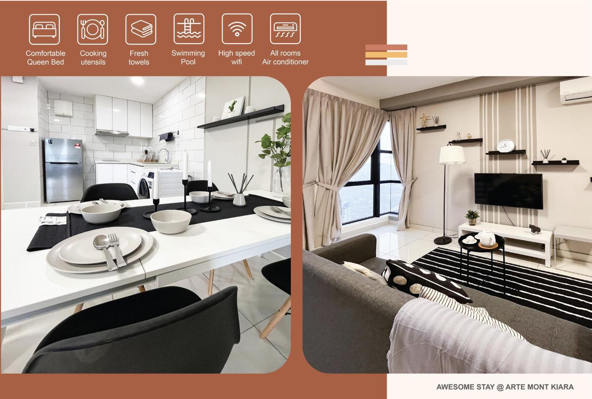Nj Homestay At Arte Mont Kiara Kuala Lumpur Luaran gambar